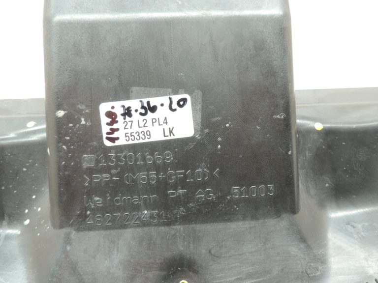 Opel Zafira C gaisa kondicionēšanas kārba gaisa ieplūdes apakšējā daļa 13301669