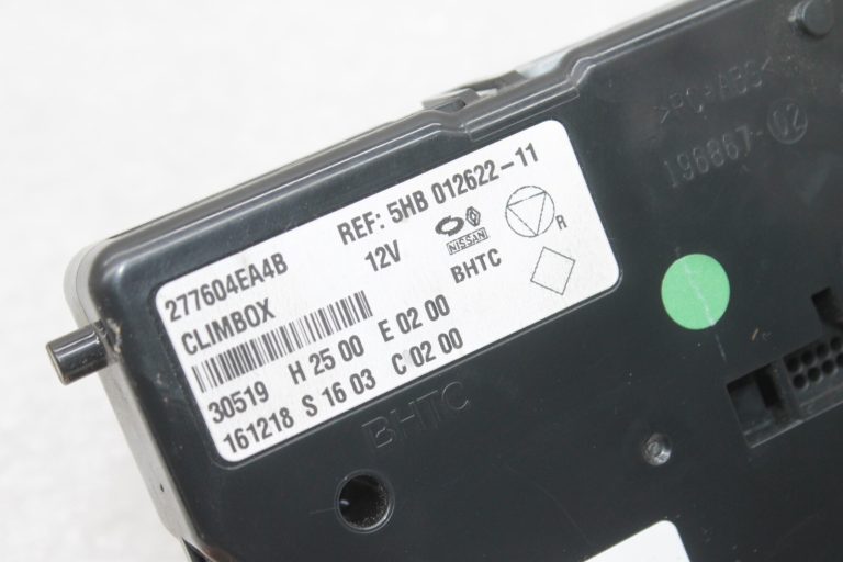 Nissan Qashqai J11 gaisa kondicionēšanas un apsildes Climbox vadības bloks 277604EA4B 272104EA8B