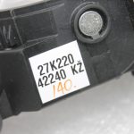 Oriģināls Nissan Qashqai J11 iekšējais durvju rokturis priekšējais aizmugurējais labais 806704EA0A