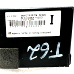 Toyota Auris vadības bloka imobilaizers 8978402020