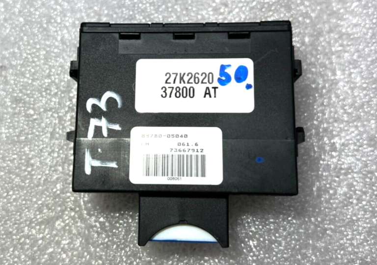 Toyota Avensis II vadības bloks WFS imobilaizers 89780-05040