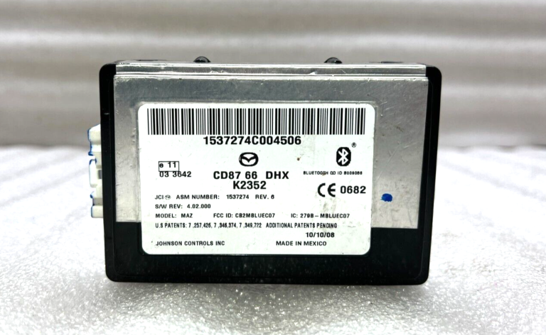Mazda 5 Bluetooth adaptera vadības bloks telefona modulis cd8766dhx