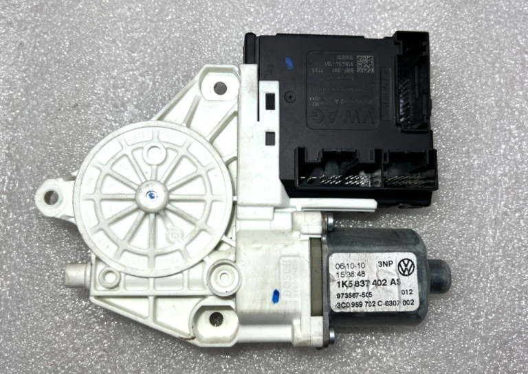VW Golg VI oriģināls mehānisko logu motora durvju vadības bloks priekšējais labais 1k5837402as
