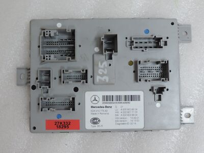 Mercedes W205 C63 AMG SAM vadības bloks, aizmugurējais bagāžas nodalījums A2059008304
