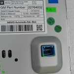 Chevrolet Cruze Opel Astra J Mokka Zafira C Board computer displejs Displejs