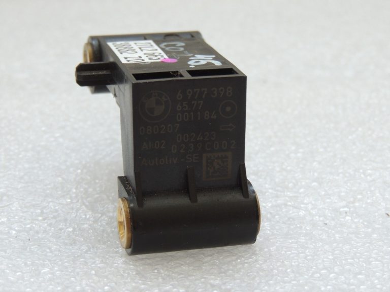 MINI R55 R56 Crash sensora modulis B-pilona sensors 65776977398 6977398