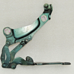 MINI R55 R55 R56 R57 R58 R59 Kapota pārsega eņģe kreisā Zaļā metāliskā 41007211639