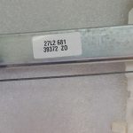 Toyota Yaris P13 aizmugurējais kreisais loga regulators 69840K0020
