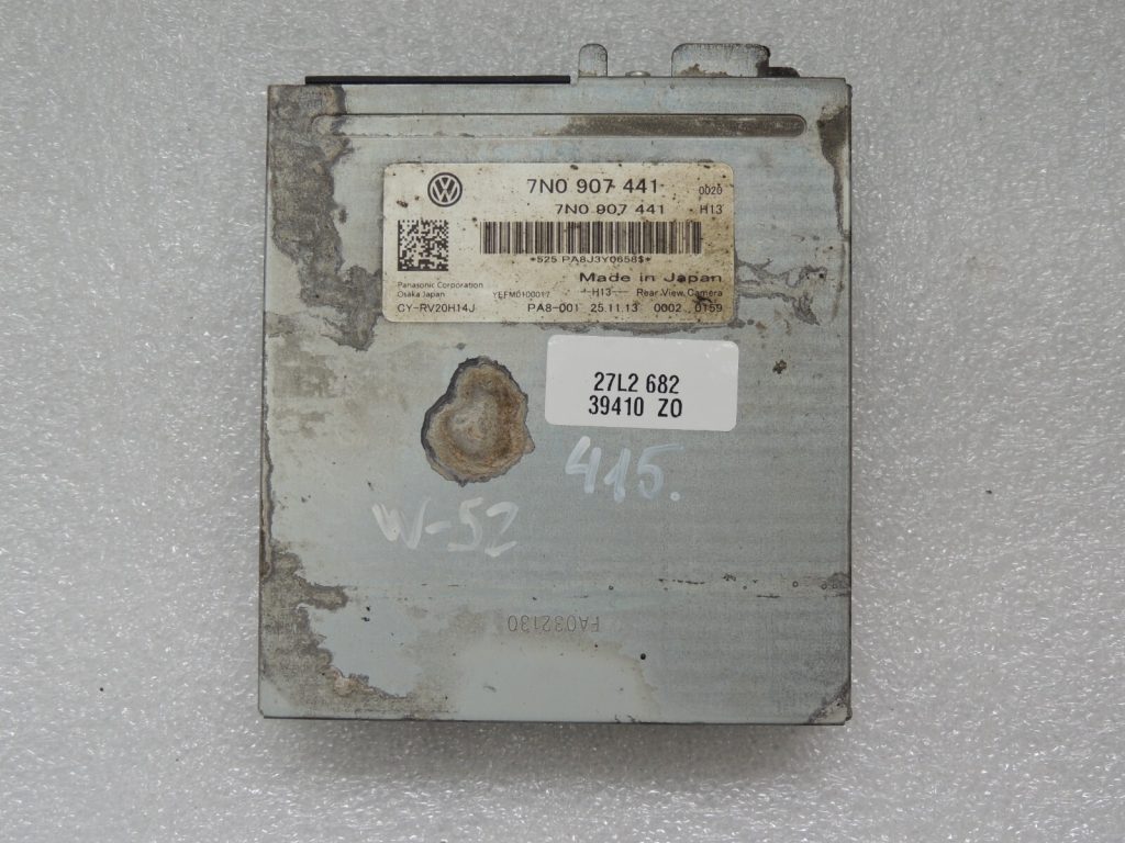 VW Sharan 7N atpakaļgaitas kameras vadības bloks 7N0907441