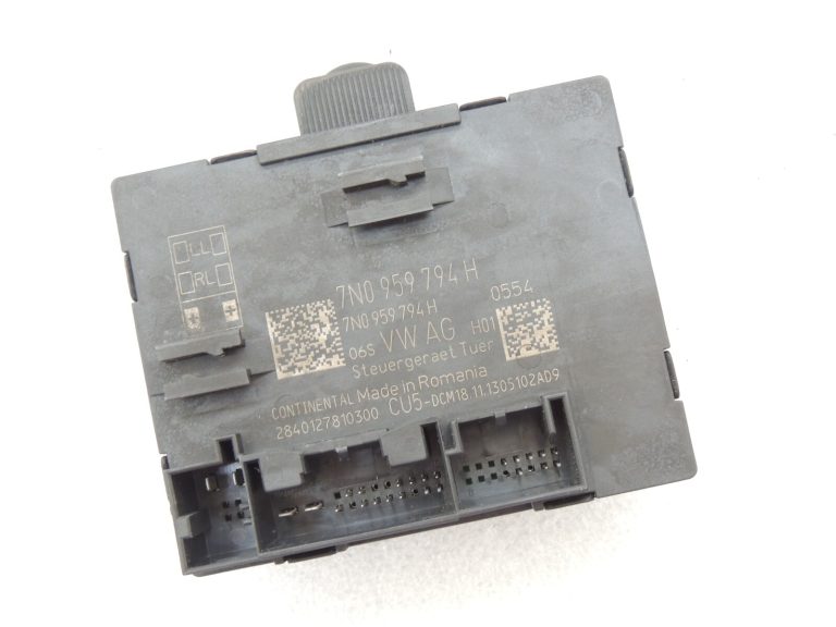 VW Sharan 7N Aizmugurējā labās puses durvju vadības bloks 7N0959794L 7N0959794H