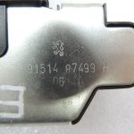 Citroen C3 II SC aizmugurējo durvju slēdzene 9684648680 8719F8