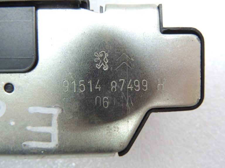 Citroen C3 II SC aizmugurējo durvju slēdzene 9684648680 8719F8