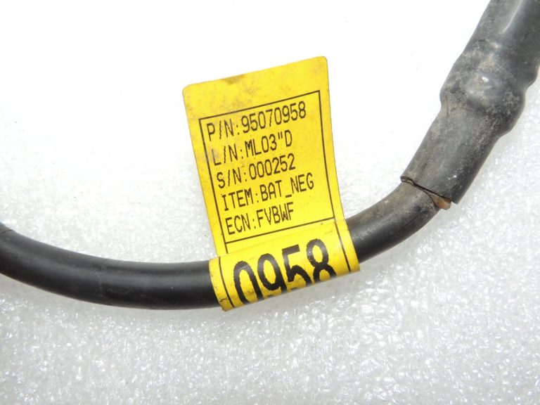 Opel Mokka akumulatora kabelis mīnus stopstarta sensors 13306650