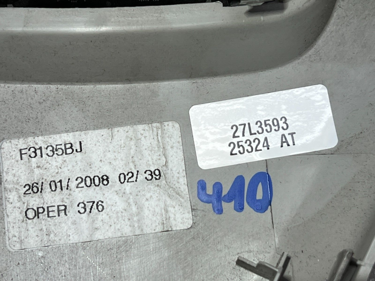 Citroen C4 Grand Picasso Priekšējais salona apgaismojums 9654313577
