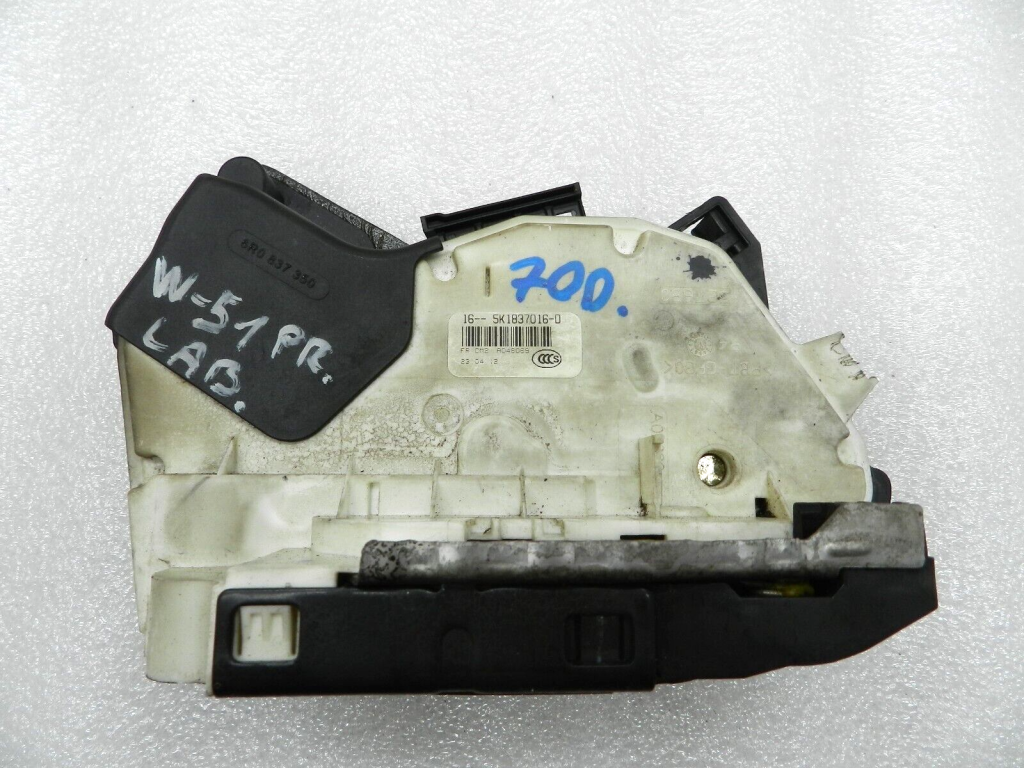 VW Scharan 7N Оригинальный замок двери передней правой 5K1837016H