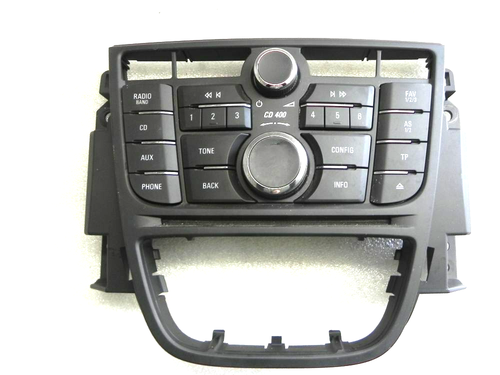 Radio CD 400 switch radio control unit OPEL MERIVA B 13346043
