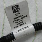 Toyota Yaris IV XP210 priekšējo sēdekļu atzveltnes sēdekļa spilvena apsildes elements 87530K0010