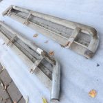 Universālie skrejceļi Toyota Mitsubishi Land Rover u.c. Sānu pakāpiens Garums 165 cm