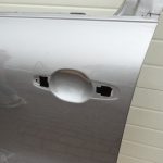 Renault Espace V MK5 JR Durvis priekšējās kreisās krāsas pelēkas TEKNG 801013535R