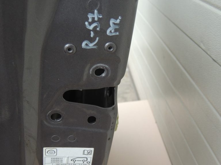 Renault Espace V MK5 JR Durvis priekšējās kreisās krāsas pelēkas TEKNG 801013535R