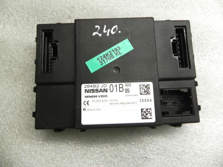 Nissan X Trail T31 BCM vadības bloks 284B2JD01B Vadības bloks