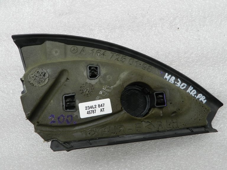 Mercedes-Benz W164 oriģinālais spoguļa trīsstūra skaļrunis priekšējais kreisais skaļrunis