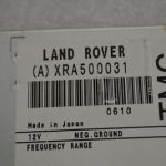 Range Rover Sport LS Radio uztvērējs XRA500031 Radio uztvērējs
