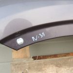 Nissan X-Trail T31 priekšējais kreisais dubļusargs kreisais spārns K55 Brownish Grey Met
