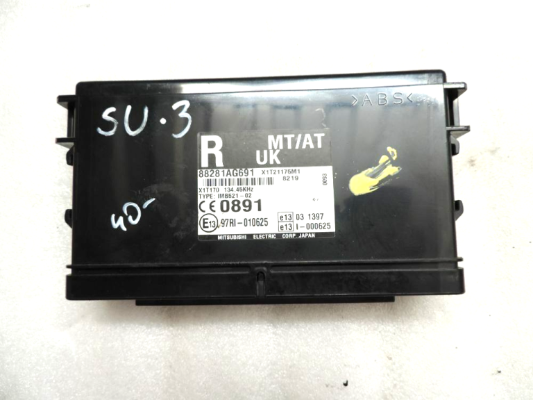 Subaru Legacy IV Vadības bloks Intergated 88281AG691 Vadības bloks