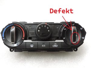 Hyundai i20 klimata kontroles bloks sildītāja vadības bloks 97250-C8110 DEFECTIVE