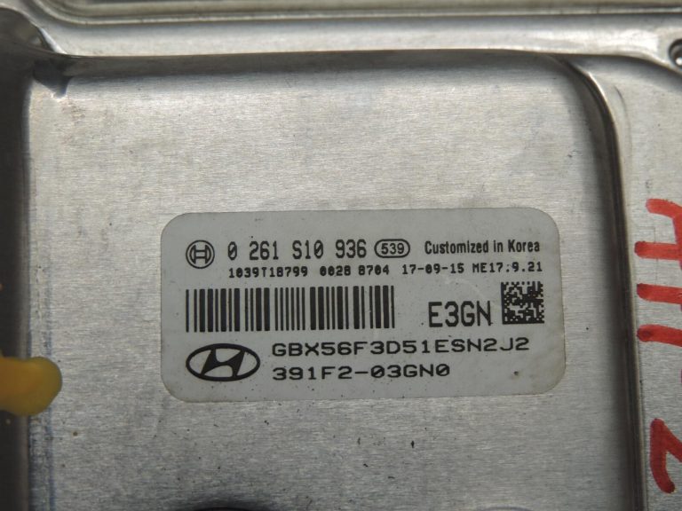 Hyundai i20 II GB 1.2i G4LA Dzinēja vadības bloks Vadības bloks 391F203GN0 391F203GG0 391F203GG0