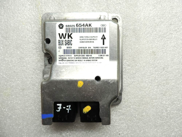 Jeep Grand Cherokee IV WK gaisa spilvenu vadības bloks ar avārijas datiem! 68025654AK