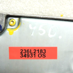 Jeep Grand Cherokee IV WK gaisa spilvenu vadības bloks ar avārijas datiem! 68025654AK