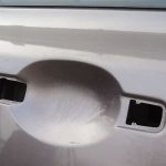Nissan X-Trail T31 Durvis priekšējās labās puses priekšējās labās puses K55 Brūngani pelēka met.