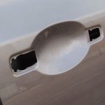Nissan X-Trail T31 Durvis priekšējās labās puses priekšējās labās puses K55 Brūngani pelēka met.