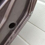 Nissan X-Trail T31 Durvis priekšējās labās puses priekšējās labās puses K55 Brūngani pelēka met.