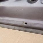Nissan X-Trail T31 Durvis priekšējās labās puses priekšējās labās puses K55 Brūngani pelēka met.