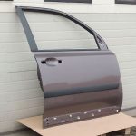 Nissan X-Trail T31 Durvis priekšējās labās puses priekšējās labās puses K55 Brūngani pelēka met.