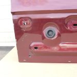 Renault Grand Scenic III priekšējās durvis priekšējās labās durvis labās krāsas KTENNM Damask Red