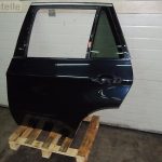BMW X5 E70 X-5 LCI aizmugurējās kreisās durvis Aizmugurējās kreisās durvis Krāsa 416 Oglekļa melna
