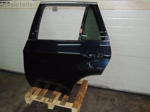 BMW X5 E70 X-5 LCI aizmugurējās kreisās durvis Aizmugurējās kreisās durvis Krāsa 416 Oglekļa melna