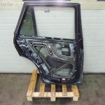 BMW X5 E70 X-5 LCI aizmugurējās kreisās durvis Aizmugurējās kreisās durvis Krāsa 416 Oglekļa melna