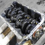 Chevrolet Aveo 1.2L B12S1 motora bloks ar kloķvārpstu, virzuļiem un sviru
