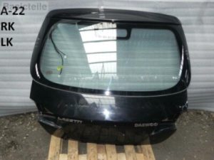 Chevrolet Lacetti aizmugurējās durvis bagāžnieka vāks 87U Pearl black Aizmugurējās durvis bagāžnieks