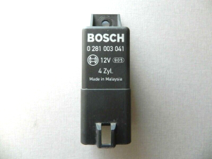 Oriģināls BOSCH kvēlspuldzes vadības bloka priekšsildīšanas relejs 0281003041