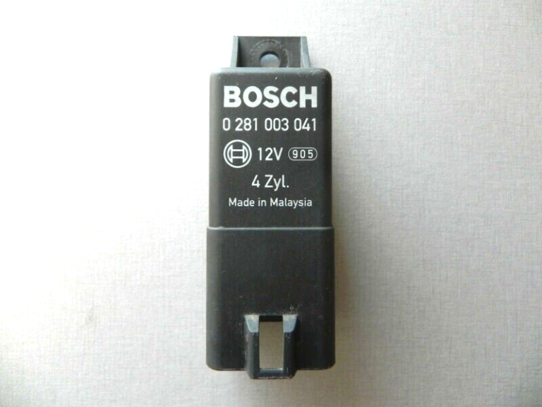 Oriģināls BOSCH kvēlspuldzes vadības bloka priekšsildīšanas relejs 0281003041