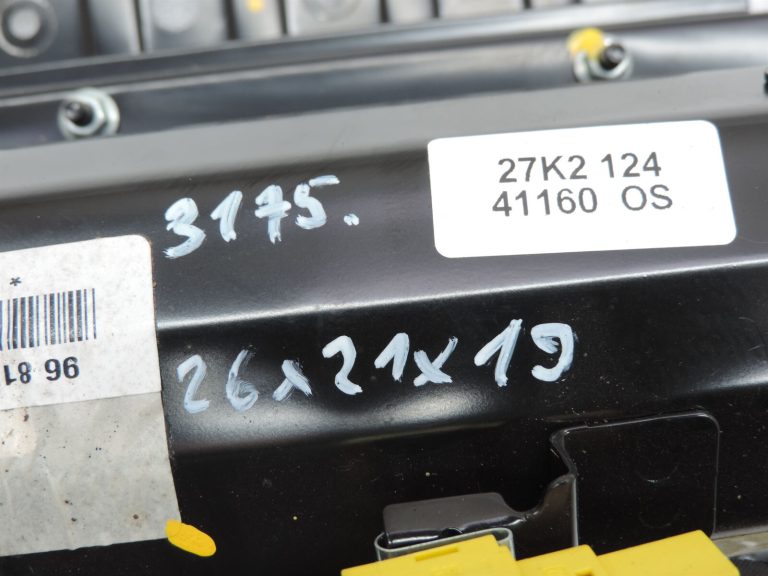 Chevrolet Captiva paneļa drošības modulis pasažiera pusē 96817940