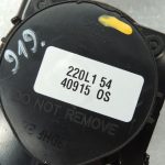 Chevrolet Captiva otrās rindas labās drošības jostas melnā krāsā 20820823
