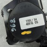 Chevrolet Captiva Trešās rindas labā drošības josta melna 96474716