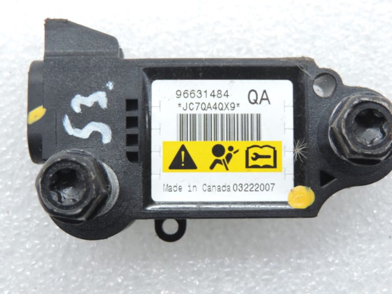 Oriģināls GM Opel Chevrolet sānu drošības spilvena sensors Crash sensors 96631484